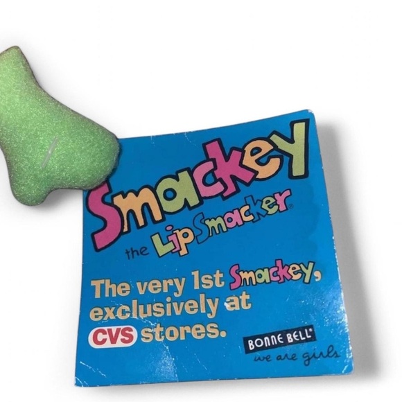 Vintage y2k Lip Smacker Plush Smackey The Lip Smacker CVS Bonne Bell NOS - Picture 3 of 4